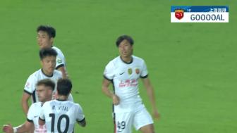 海港2-1逆转河南:李新翔扳平让·克劳德头槌制胜,古斯塔沃越位进球无效 海港2-1逆转河南:李新翔扳平让·克劳德头槌制胜,古斯塔沃越位进球无效