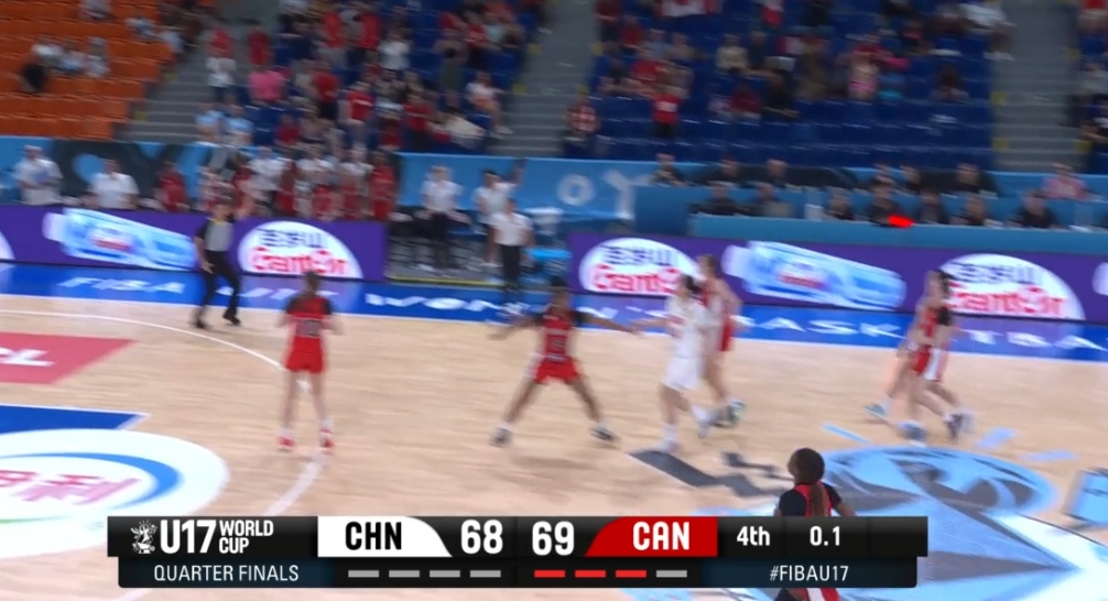 三分31中5,命中率16.1%:U17女篮外线失准1分惜败加拿大
